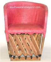 Mexican Equipal Handmade Chair