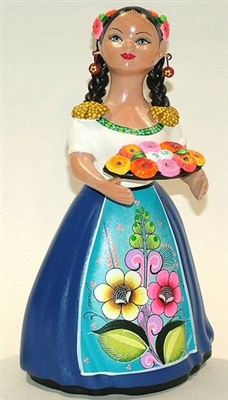 Lupita collectibles Mexican Folk Art Hand Painted