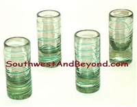 Mexican Glassware - Handmade Shot Glasses