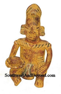 20077-07 Idol Pre-Columbian Mayan Figures