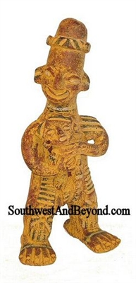20078-13 Pre-Columbian Clay Mayan Idol