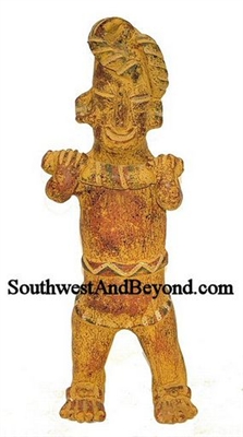 20079-16 Pre-Columbian Mayan Clay Idol