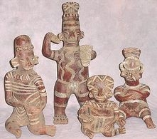 20079-76 Pre-Columbian Idols 4 pc Set