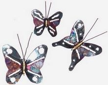 33316,17,18 Butterflys 3pc Set Small