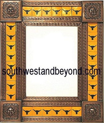 33450-C133 Sun Corner Tiled Copper Frame