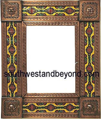33450-C180 Sun Corner Tiled Copper Frame