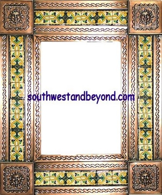 33450-C222 Sun Corner Tiled Copper Frame
