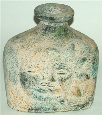 80211 Clay Ecplise Vase Mexican Pottery