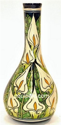 80325-D Talavera Vase Callalily Design