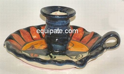 80535-B Candle Holder Plate Eclipse Design