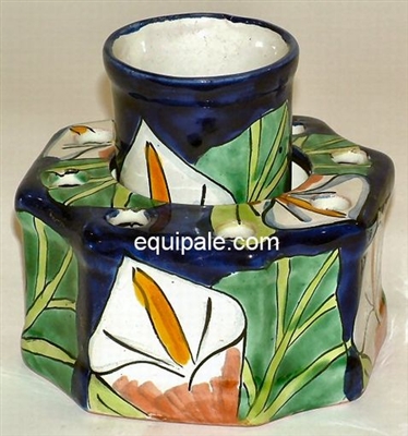 80539-D Toothbrush Holder Callalily Design