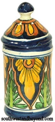 80559-A Talavera Ginger Jar - Spanish Design