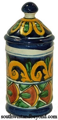 80559-A1 Talavera Ginger Jar - Spanish Design