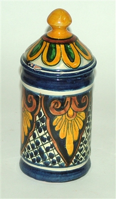 80559-A2 Talavera Ginger Jar - Spanish Design
