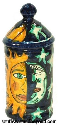 80559-B Talavera Ginger Jar - Eclipse Design