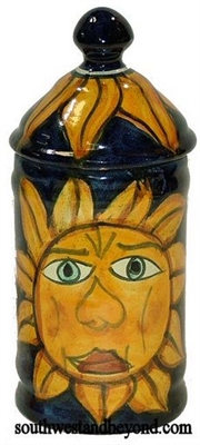 80559-G Talavera Ginger Jar - Sun Design