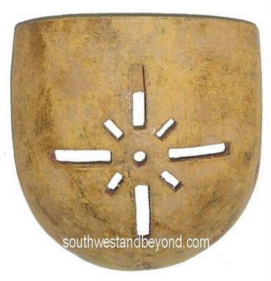 80673 Rustic Clay Sconce Light Cover