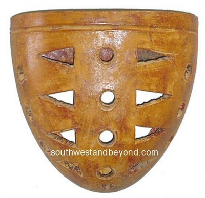 80673-B Rustic Clay Sconce Light Cover