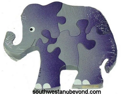 PZ-A-203 Elephant Wooden Puzzle - Elephant