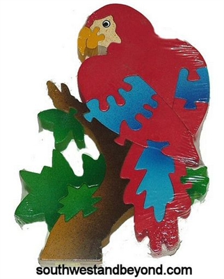 PZ-B-202 Parrot Wooden Puzzle â€“ Parrot