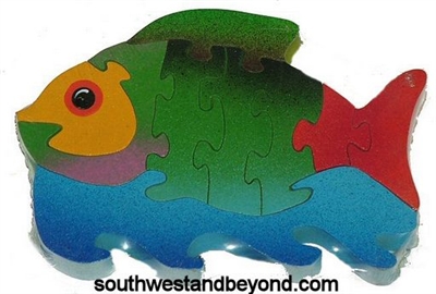 PZ-F-207 Chinese Fish Wooden Puzzle â€“ Chinese Fish