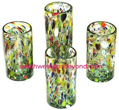 Mexican Glassware - Tall Glass