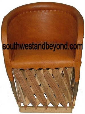 Mexican Equipal Handmade Chair