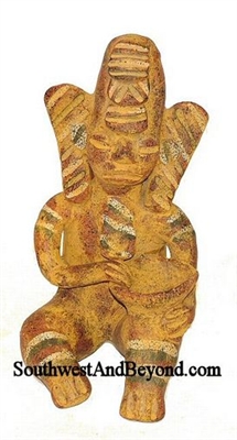 20077-10 Idol Pre-Columbian Mayan Figures