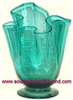 Mexican Art Glass Vase