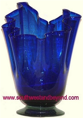 Mexican Art Glass Vase