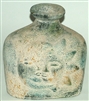 Clay Ecplise Vase Mexican Pottery
