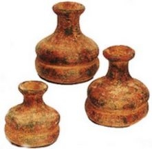 80239 Clay 3pc Pottery Set - Tuba Pot Set
