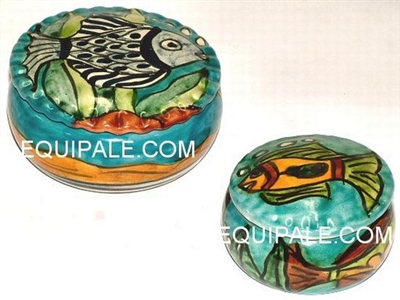 Mexican Talavera Pottery Accessories hand made hand painted