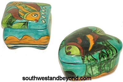Mexican Talavera Pottery Accessories hand made hand painted