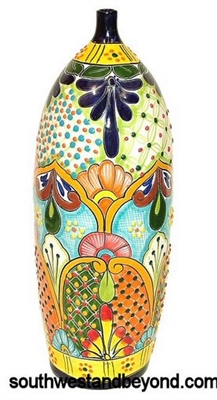 Mexican Talavera Tibor Pots and Vases