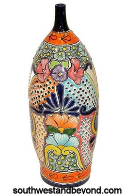Mexican Talavera Tibor Pots and Vases
