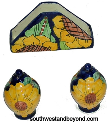 Mexican Talavera Pottery Accessories hand made hand painted