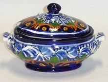 Mexican Talavera Pottery Accessories hand made hand painted
