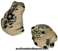 80522  Clay Painted Mexican Frogs
