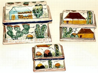 Mexican Talavera Pottery Accessories hand made hand painted