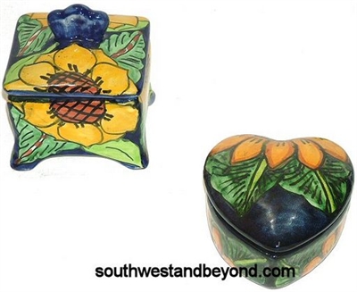 Mexican Talavera Pottery Accessories hand made hand painted