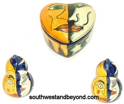 Mexican Talavera Pottery Accessories hand made hand painted