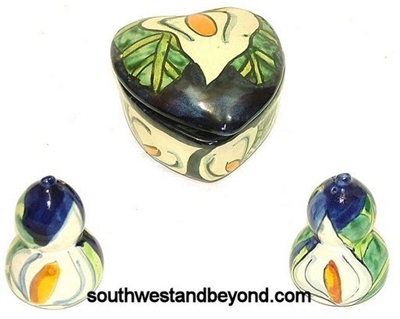 Mexican Talavera Pottery Accessories hand made hand painted