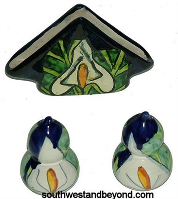 Mexican Talavera Pottery Accessories hand made hand painted