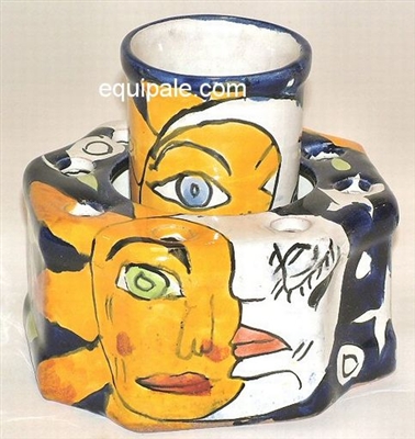 Mexican Talavera Pottery Accessories hand made hand painted
