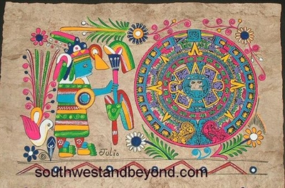 bark painting Papel Amate