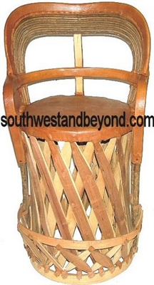 03-Equipal Barstool with Footrest Willow Back