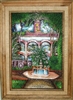 Pueblo Scene Acrylic Painting